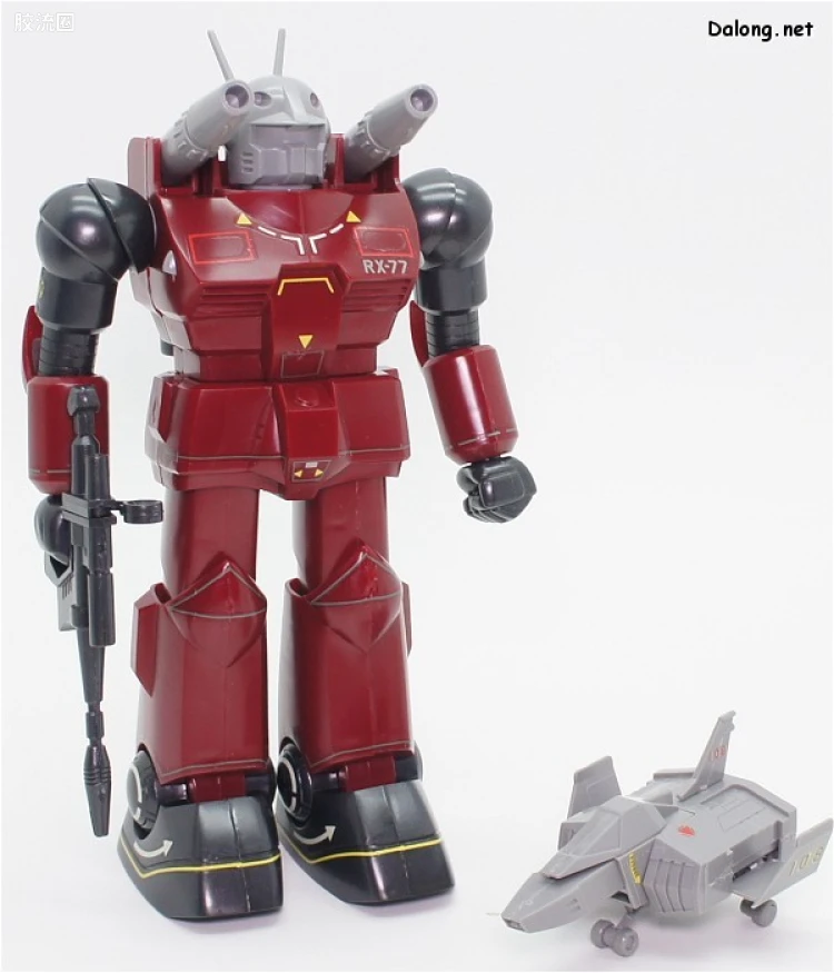 高达0079拼装模型 1/100 RX-77-2 钢加农 真实配色版 - 图片