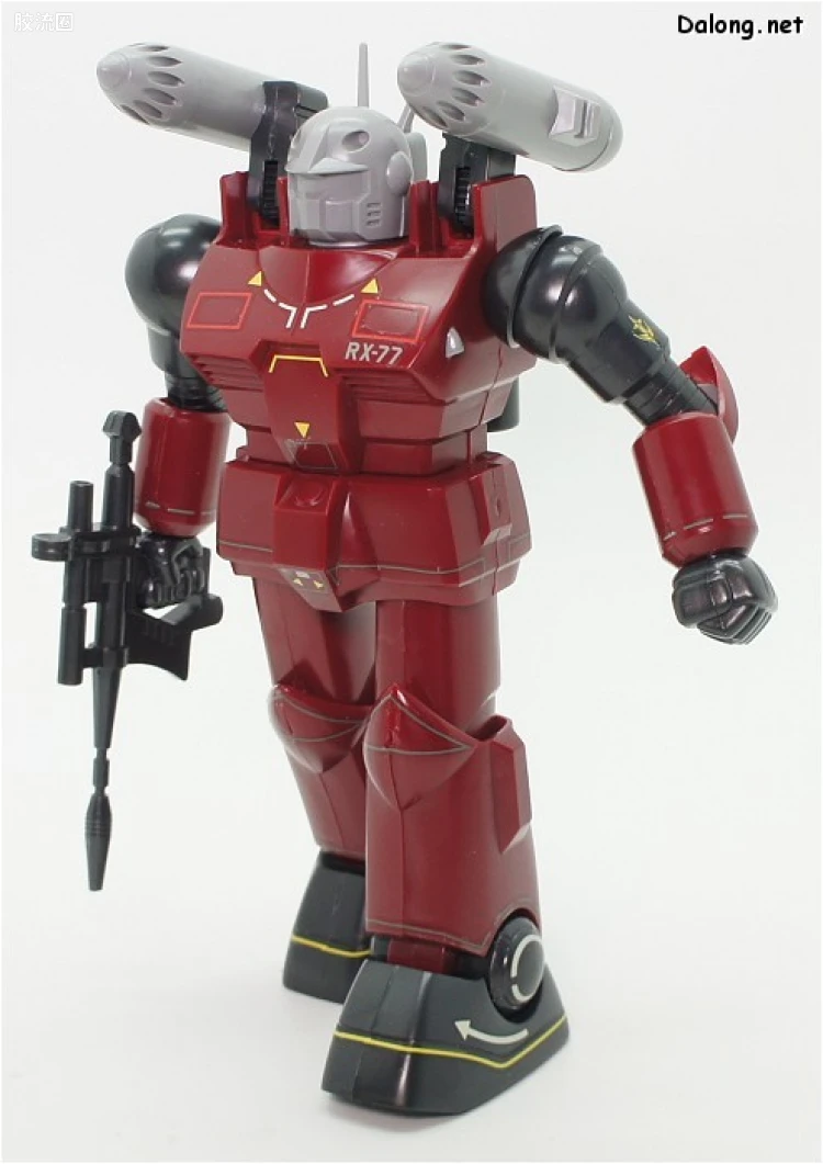 高达0079拼装模型 1/100 RX-77-2 钢加农 真实配色版 - 图片