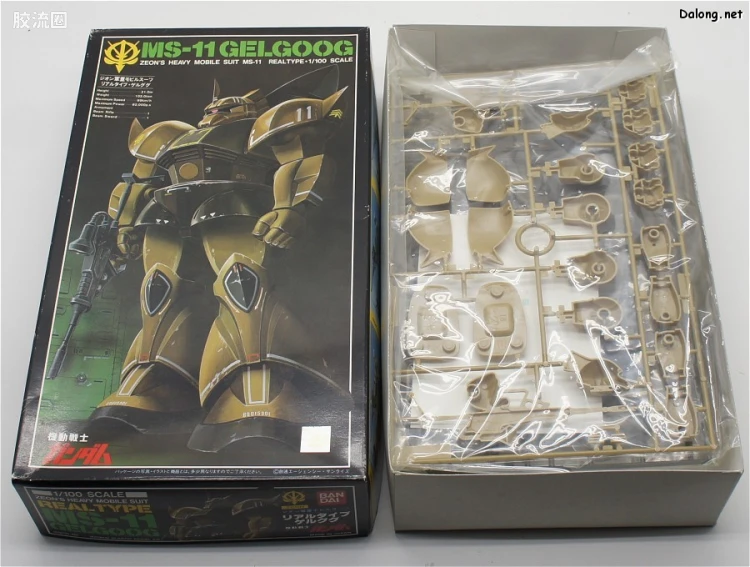 高达0079拼装模型 1/100 MS-14A 勇士 真实配色版 - 图片