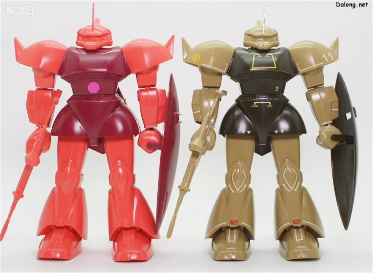 高达0079拼装模型 1/100 MS-14A 勇士 真实配色版 - 图片