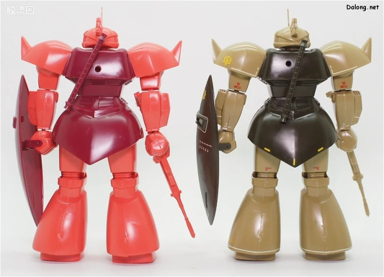 高达0079拼装模型 1/100 MS-14A 勇士 真实配色版 - 图片