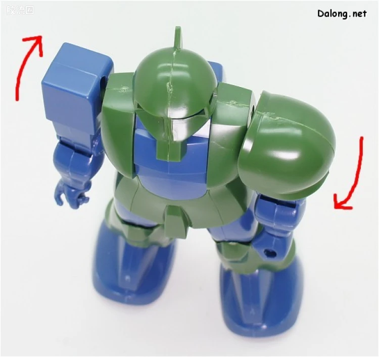 高达0079拼装模型 1/100 MS-05B 扎古Ⅰ - 图片