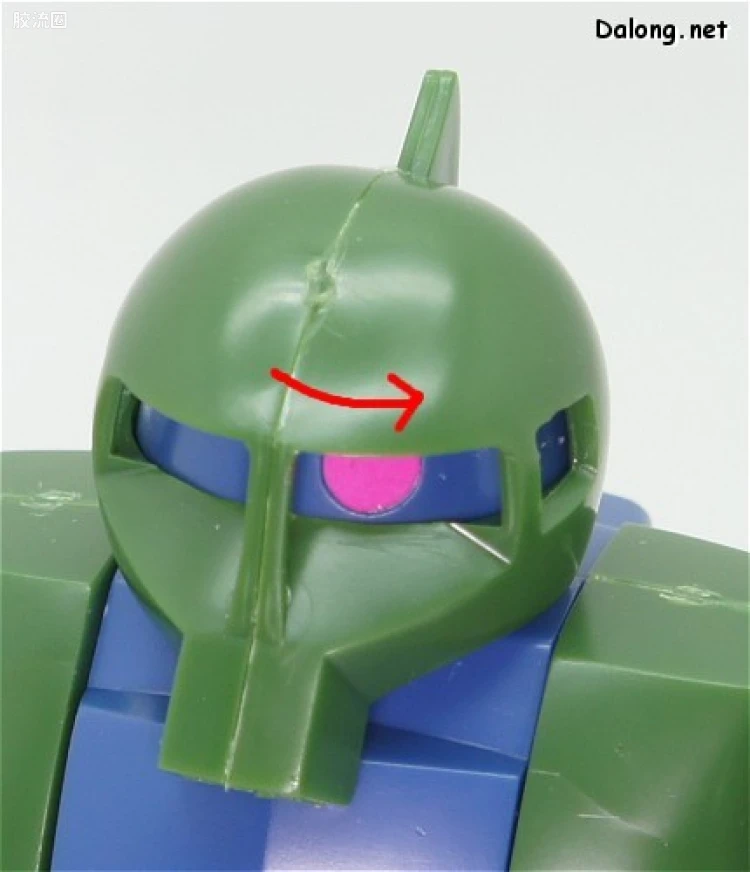 高达0079拼装模型 1/100 MS-05B 扎古Ⅰ - 图片