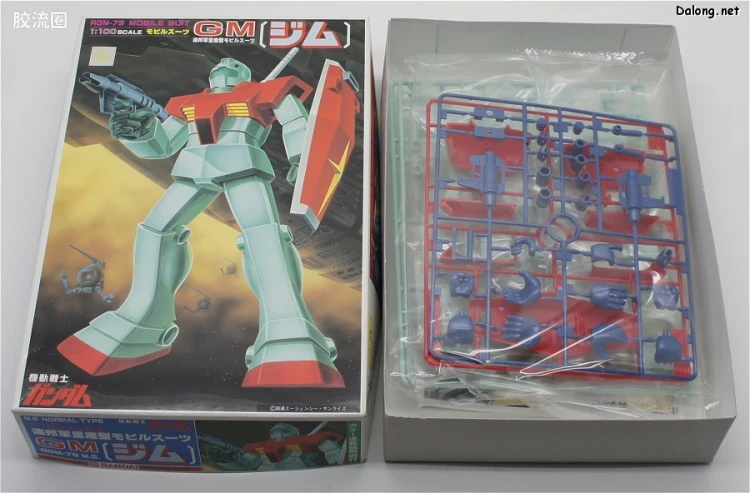 高达0079拼装模型 1/100 RGM-79 吉姆 - 图片
