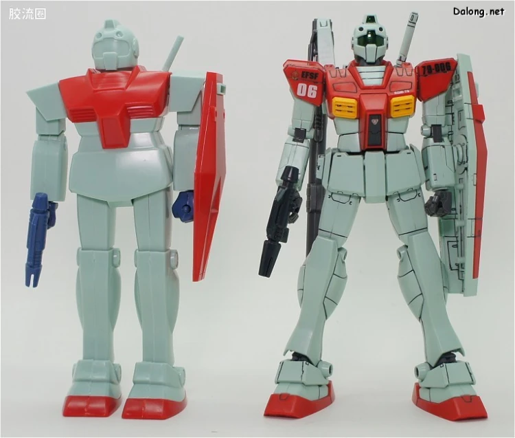 高达0079拼装模型 1/100 RGM-79 吉姆 - 图片