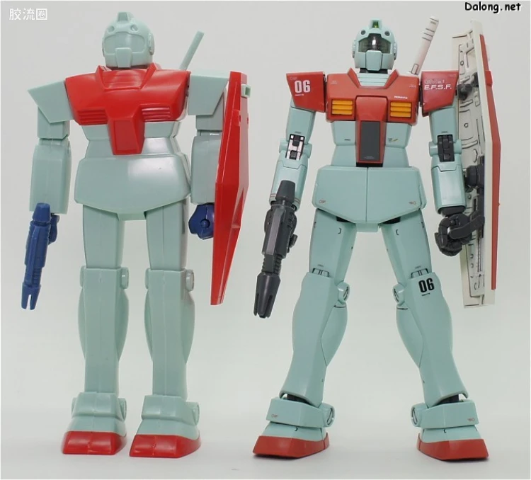 高达0079拼装模型 1/100 RGM-79 吉姆 - 图片