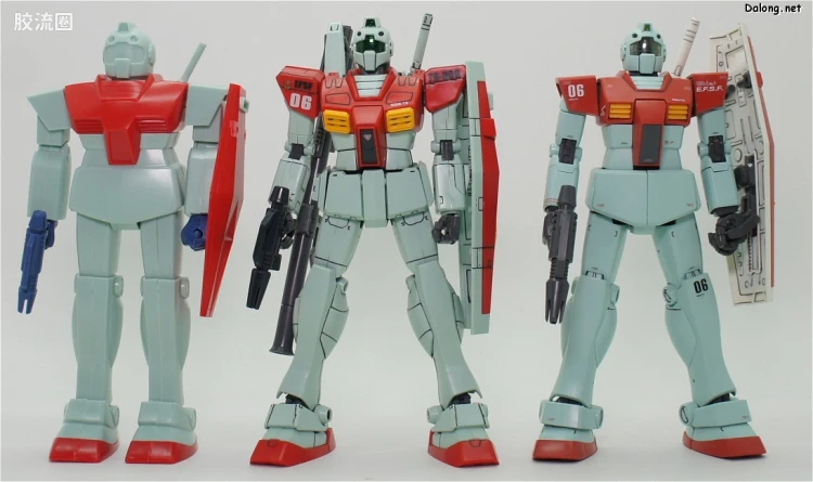 高达0079拼装模型 1/100 RGM-79 吉姆 - 图片