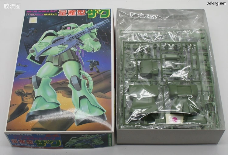高达0079拼装模型 1/100 MS-06F 扎古Ⅱ - 图片