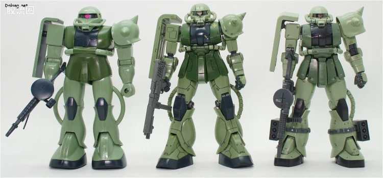 高达0079拼装模型 1/100 MS-06F 扎古Ⅱ - 图片
