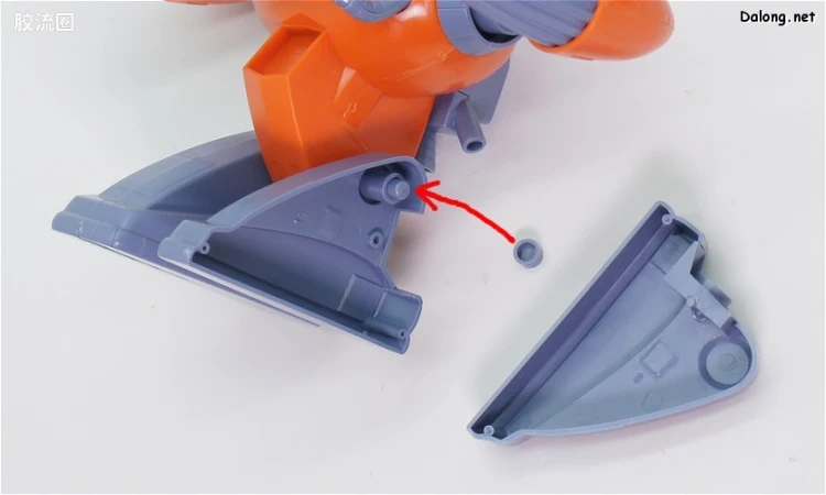 高达0079拼装模型 1/100 EMS-05 阿格 - 图片