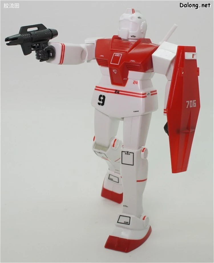 高达0079拼装模型 1/100 RGM-79 吉姆 真实配色版 - 图片