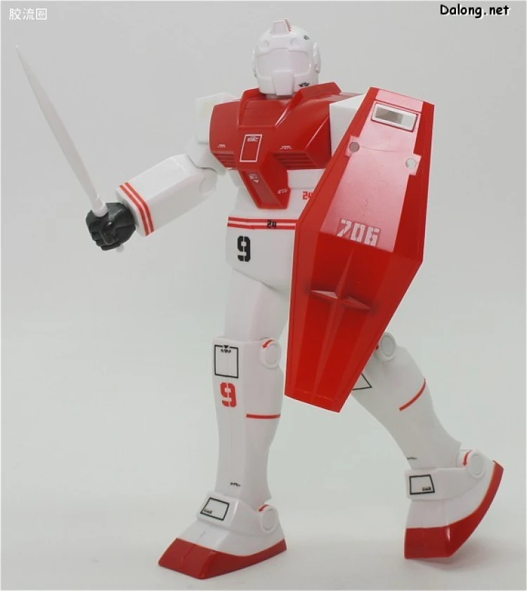 高达0079拼装模型 1/100 RGM-79 吉姆 真实配色版 - 图片