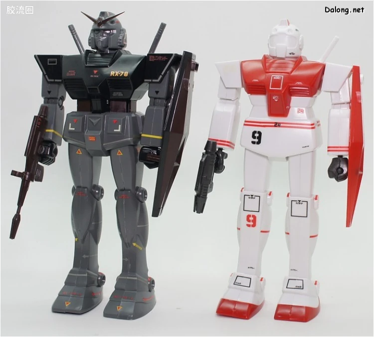 高达0079拼装模型 1/100 RGM-79 吉姆 真实配色版 - 图片