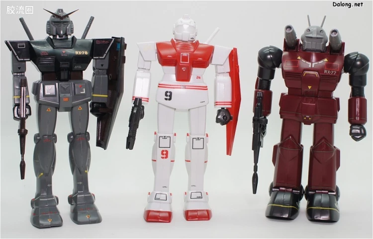高达0079拼装模型 1/100 RGM-79 吉姆 真实配色版 - 图片