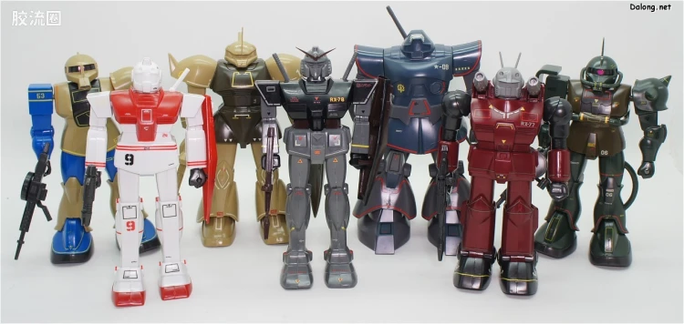 高达0079拼装模型 1/100 RGM-79 吉姆 真实配色版 - 图片