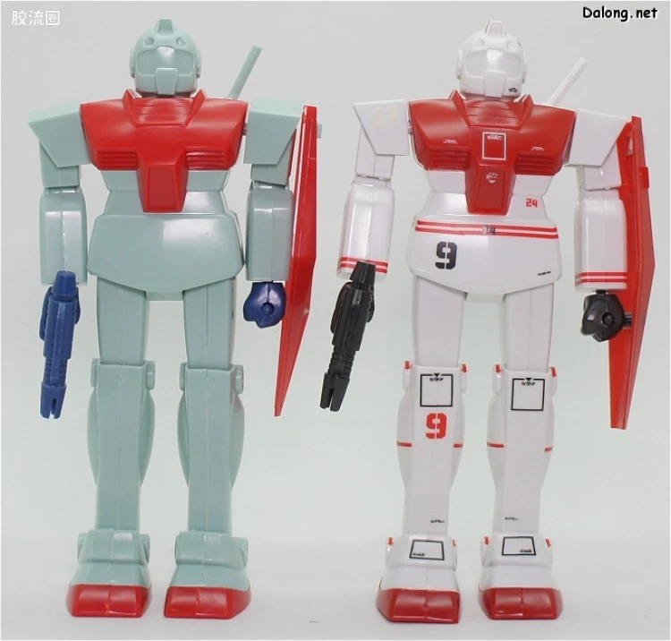 高达0079拼装模型 1/100 RGM-79 吉姆 真实配色版 - 图片