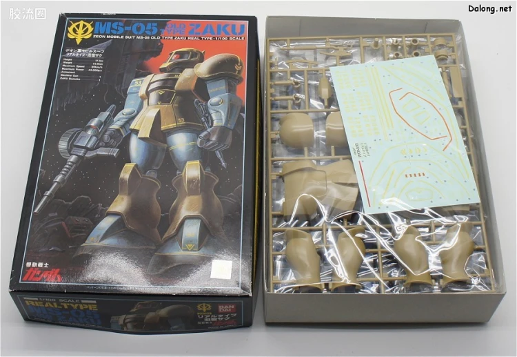 高达0079拼装模型 1/100 MS-05B 扎古Ⅰ 真实配色版 - 图片
