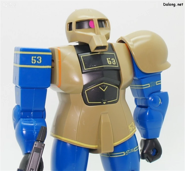 高达0079拼装模型 1/100 MS-05B 扎古Ⅰ 真实配色版 - 图片