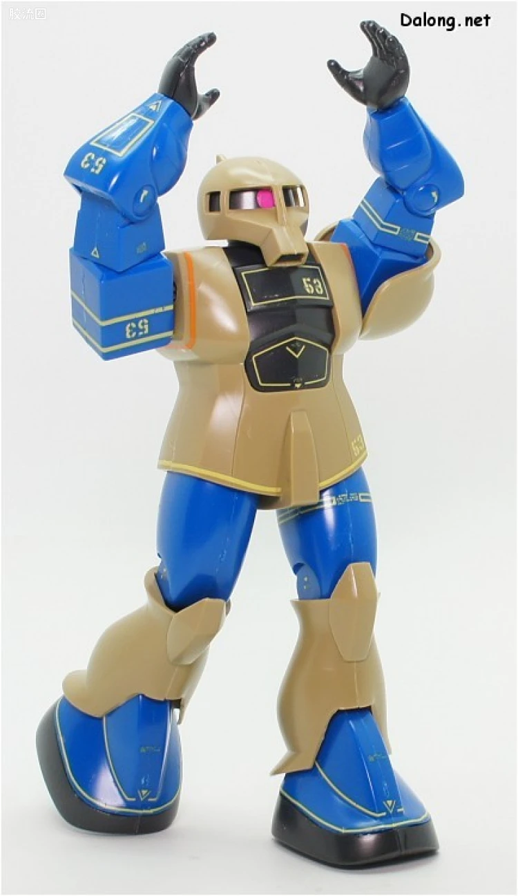 高达0079拼装模型 1/100 MS-05B 扎古Ⅰ 真实配色版 - 图片