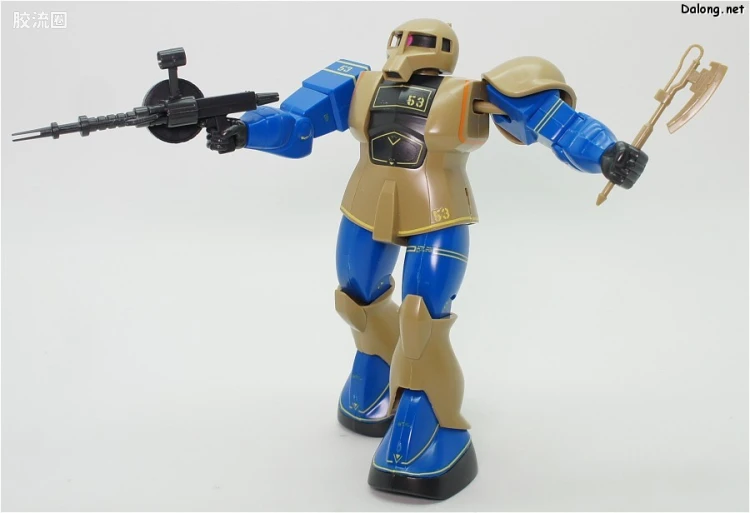 高达0079拼装模型 1/100 MS-05B 扎古Ⅰ 真实配色版 - 图片