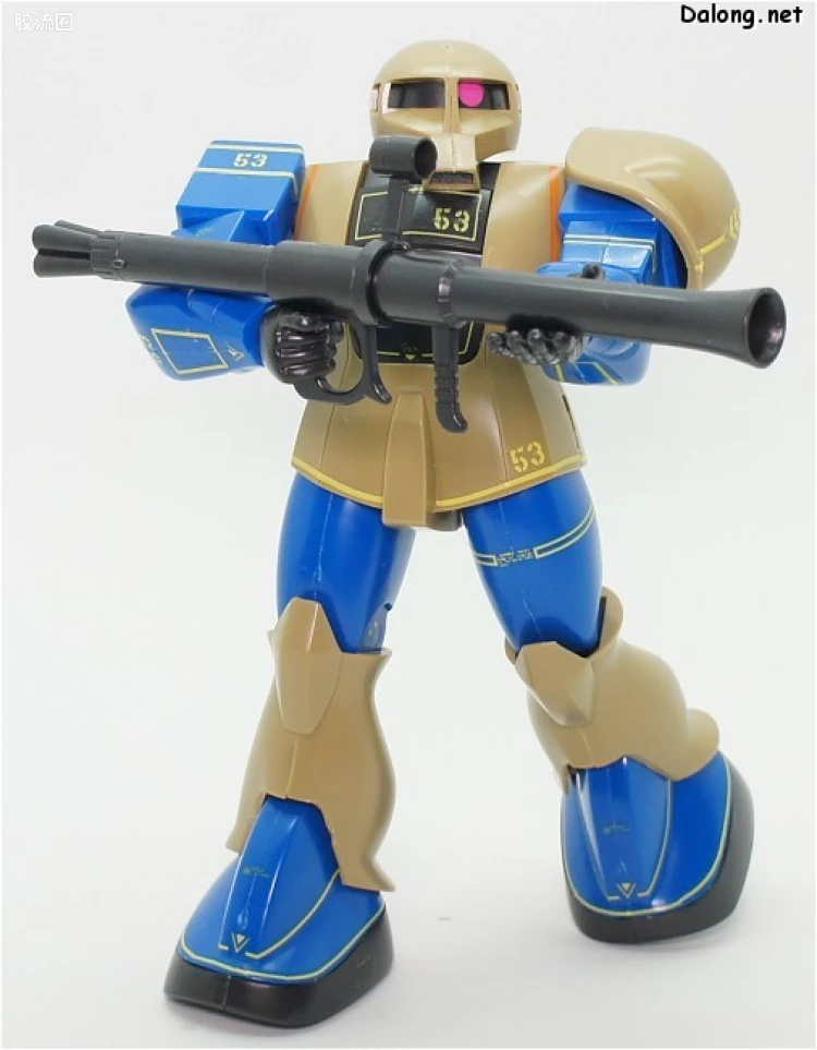高达0079拼装模型 1/100 MS-05B 扎古Ⅰ 真实配色版 - 图片