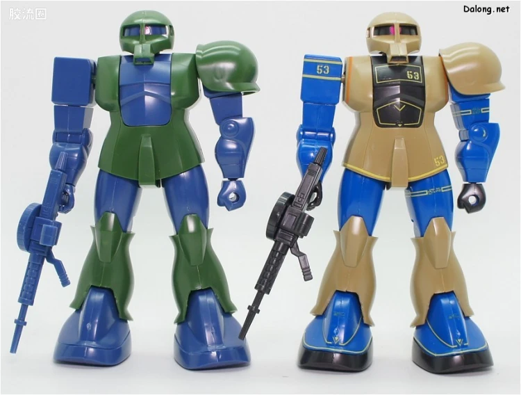 高达0079拼装模型 1/100 MS-05B 扎古Ⅰ 真实配色版 - 图片