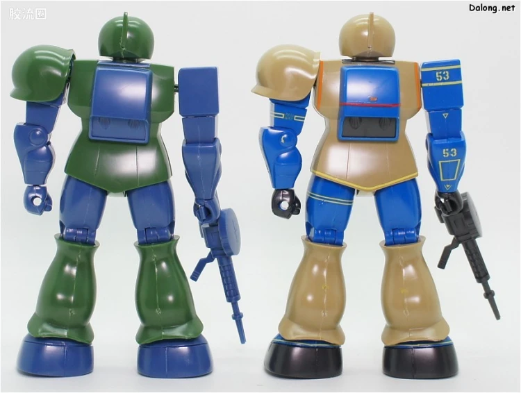 高达0079拼装模型 1/100 MS-05B 扎古Ⅰ 真实配色版 - 图片