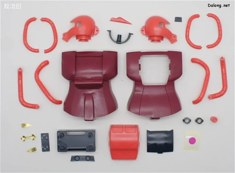 高达0079拼装模型 1/60 MS-06S 指挥官型扎古Ⅱ[夏亚·阿兹纳布尔专用机] - 图片