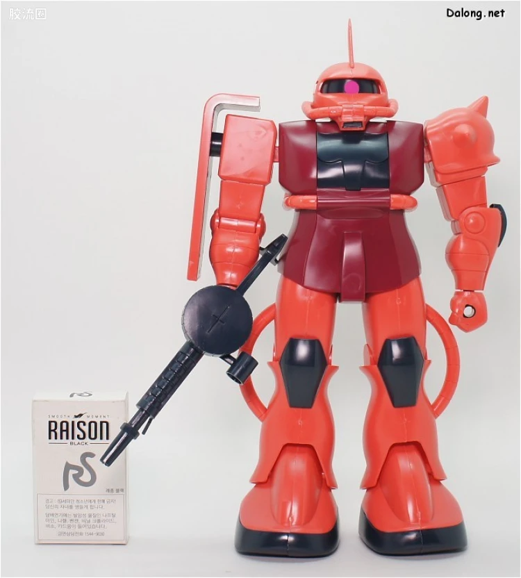 高达0079拼装模型 1/60 MS-06S 指挥官型扎古Ⅱ[夏亚·阿兹纳布尔专用机] - 图片