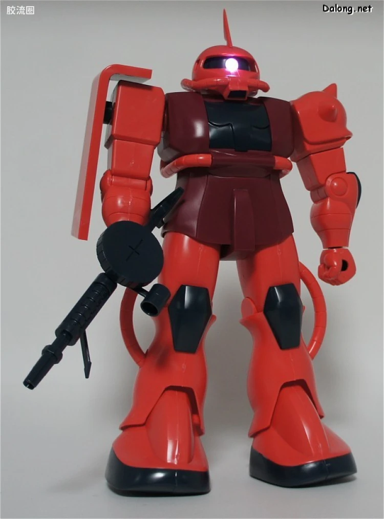 高达0079拼装模型 1/60 MS-06S 指挥官型扎古Ⅱ[夏亚·阿兹纳布尔专用机] - 图片