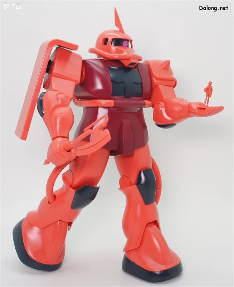 高达0079拼装模型 1/60 MS-06S 指挥官型扎古Ⅱ[夏亚·阿兹纳布尔专用机] - 图片