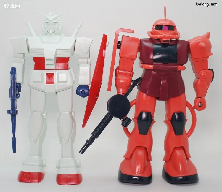 高达0079拼装模型 1/60 MS-06S 指挥官型扎古Ⅱ[夏亚·阿兹纳布尔专用机] - 图片