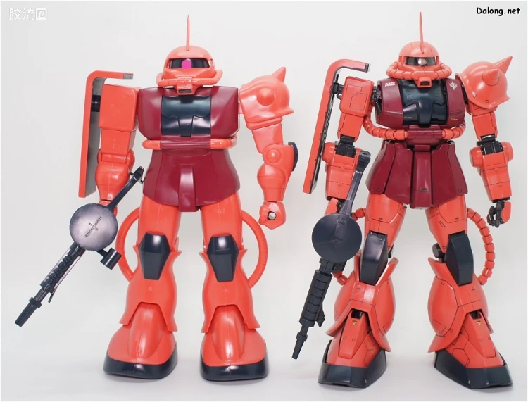 高达0079拼装模型 1/60 MS-06S 指挥官型扎古Ⅱ[夏亚·阿兹纳布尔专用机] - 图片