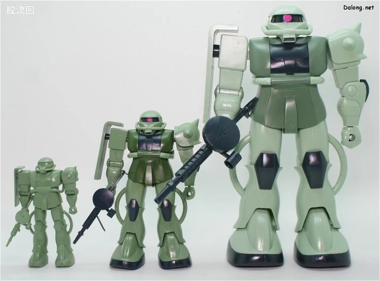 高达0079拼装模型 1/60 MS-06F 扎古Ⅱ - 图片