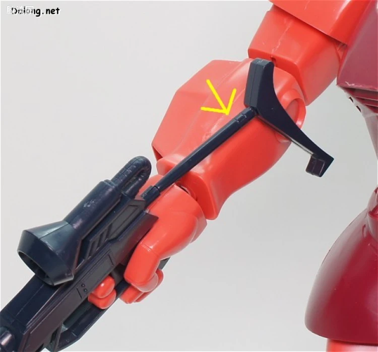 高达0079拼装模型 1/60 MS-14S 指挥官型勇士[夏亚·阿兹纳布尔专用机] - 图片