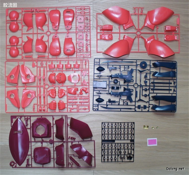 高达0079拼装模型 1/60 MS-14S 指挥官型勇士[夏亚·阿兹纳布尔专用机] - 图片