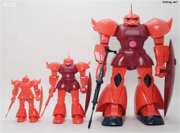 高达0079拼装模型 1/60 MS-14S 指挥官型勇士[夏亚·阿兹纳布尔专用机] - 图片