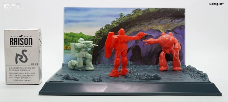 高达0079拼装模型 DIORAMA MODEL TYPE B 第29话 贾布罗消散 - 图片