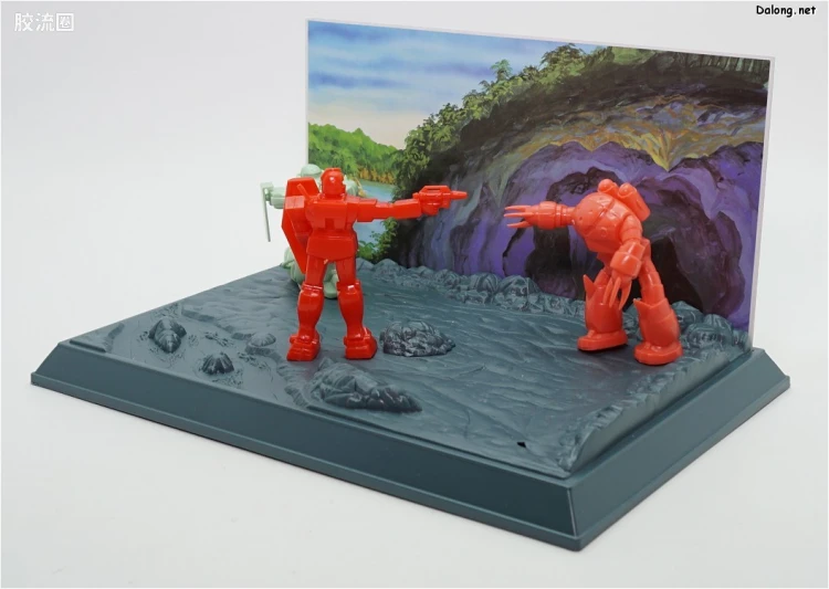 高达0079拼装模型 DIORAMA MODEL TYPE B 第29话 贾布罗消散 - 图片