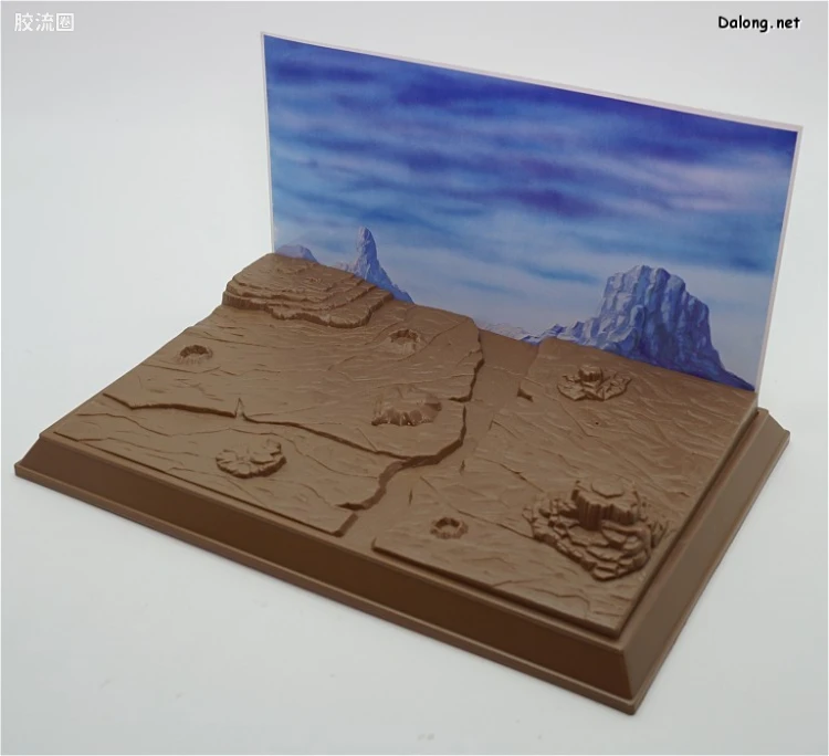 高达0079拼装模型 DIORAMA MODEL TYPE C 第37话 德克萨斯攻防 - 图片