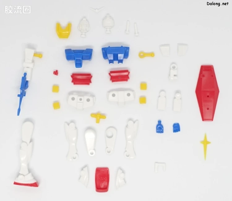 高达0079拼装模型 IROPLA 01 RX-78-2 高达 - 图片