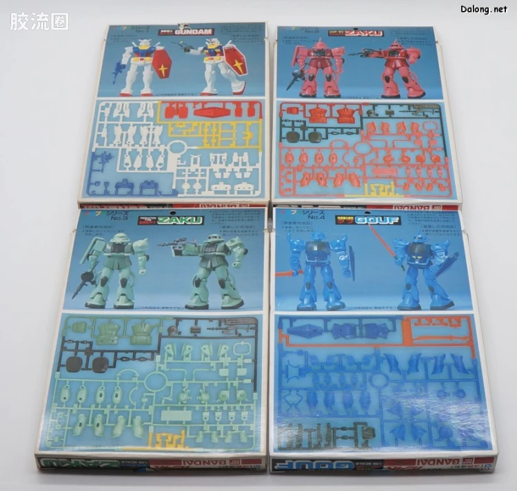 高达0079拼装模型 IROPLA 03 MS-06F 扎古Ⅱ - 图片