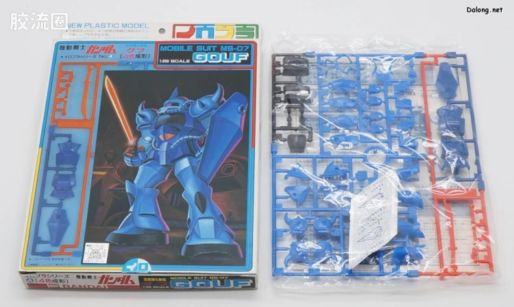 高达0079拼装模型 IROPLA 04 MS-07B 老虎 - 图片
