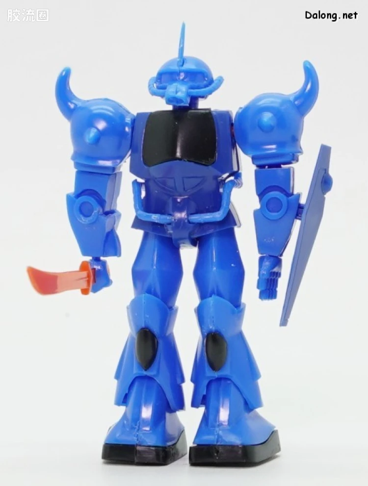 高达0079拼装模型 IROPLA 04 MS-07B 老虎 - 图片