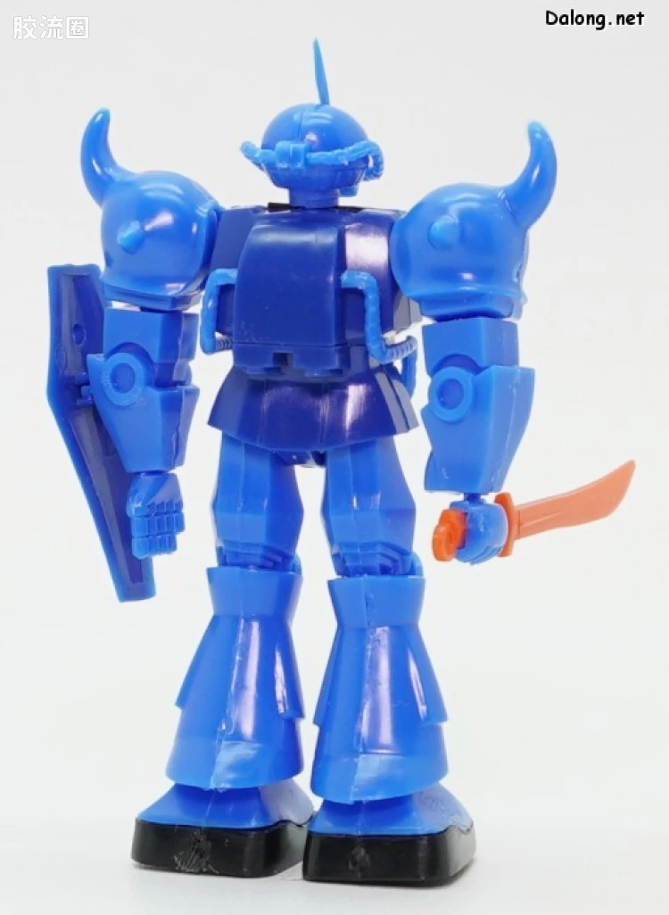 高达0079拼装模型 IROPLA 04 MS-07B 老虎 - 图片