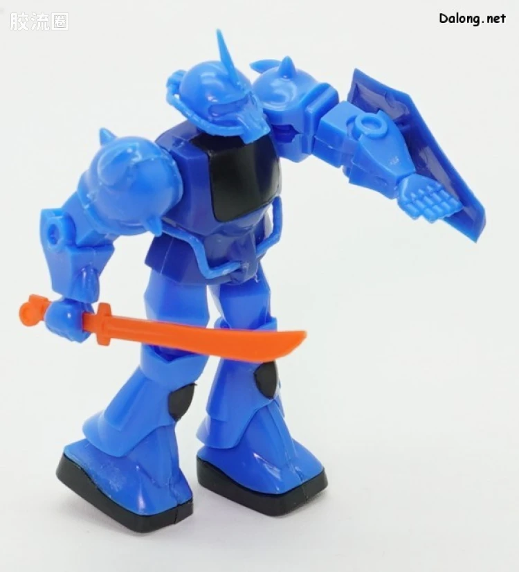 高达0079拼装模型 IROPLA 04 MS-07B 老虎 - 图片
