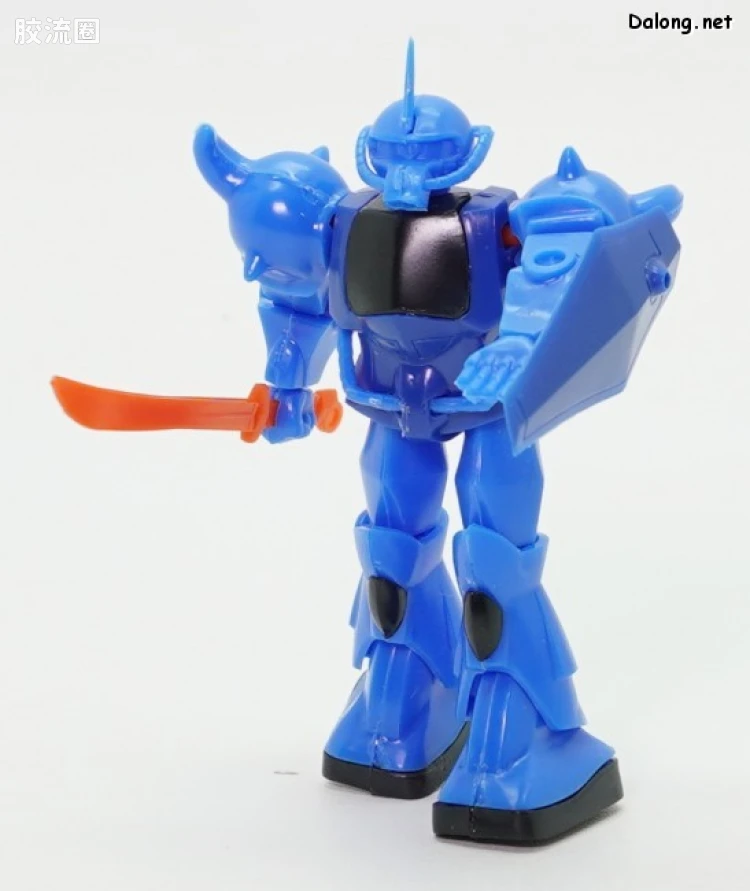 高达0079拼装模型 IROPLA 04 MS-07B 老虎 - 图片
