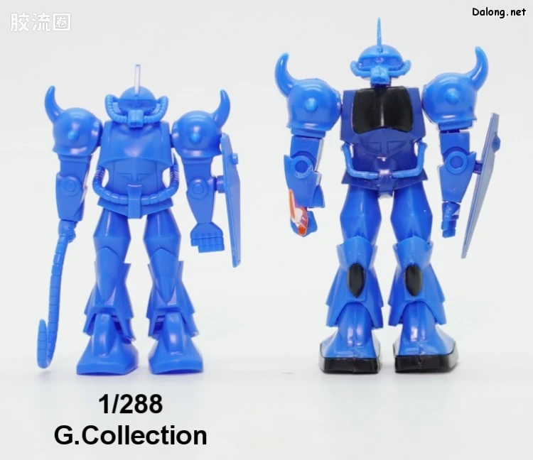 高达0079拼装模型 IROPLA 04 MS-07B 老虎 - 图片