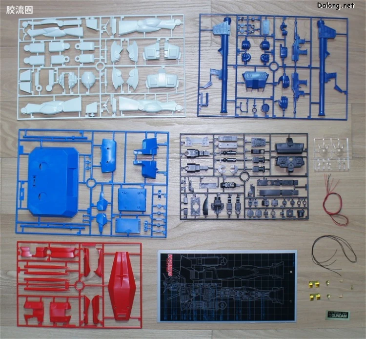 高达0079拼装模型 MECHANICS MODEL RX-78-2 高达 - 图片