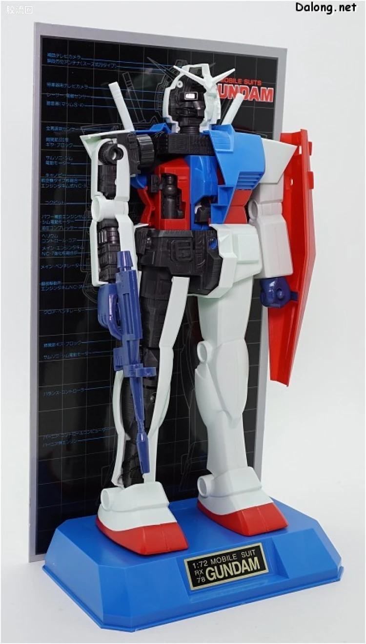 高达0079拼装模型 MECHANICS MODEL RX-78-2 高达 - 图片